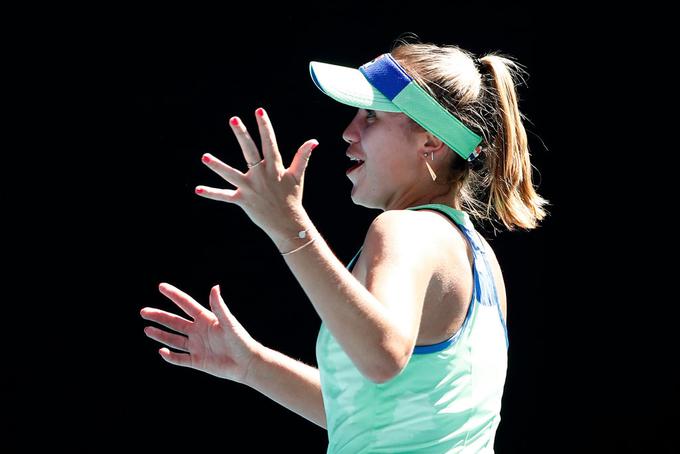 Presrečna Sofia Kenin. | Foto: Gulliver/Getty Images