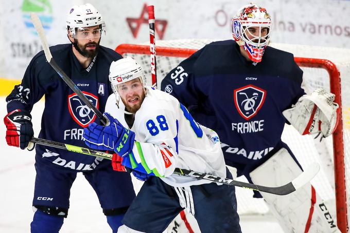 Francozi bi morali igrati na prvenstvu, ki se je v nedeljo končalo v Ljubljani, a bodo zaradi kazni Rusiji in Belorusiji igrali med elito. | Foto: Matic Klanšek Velej/Sportida