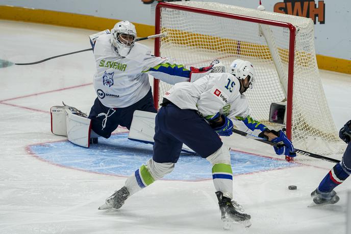 Slovenska hokejska reprezentanca : Francija | Slovenci so izgubili tudi drugo srečanje olimpijskih kvalifikacij in ostali brez možnosti za nastop na olimpijskih igrah. | Foto LHF