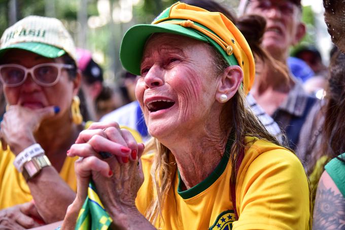 SP navijači Hrvaška Brazilija | Foto: AP / Guliverimage