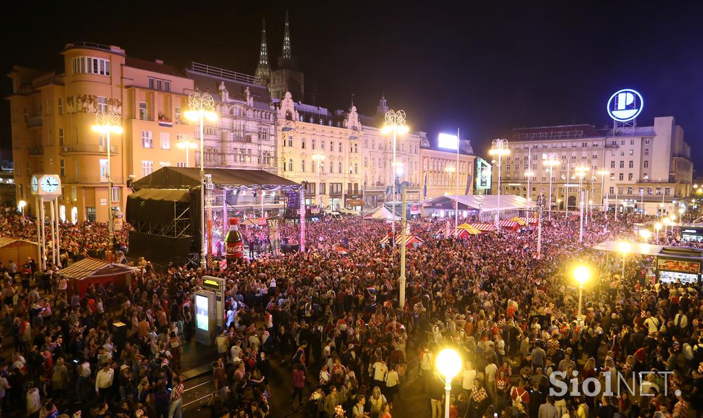 hrvaški navijači, Zagreb