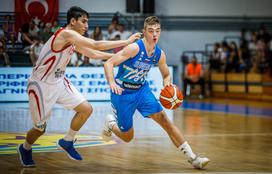 Fiba EP U18: Slovenija - Turčija polfinale