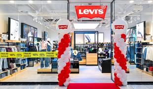 Odprla se je nova, še večja prodajalna Levi’s v Cityparku