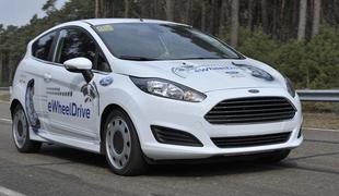 Ford fiesta ewheeldrive - električna motorja v zadnjih kolesih