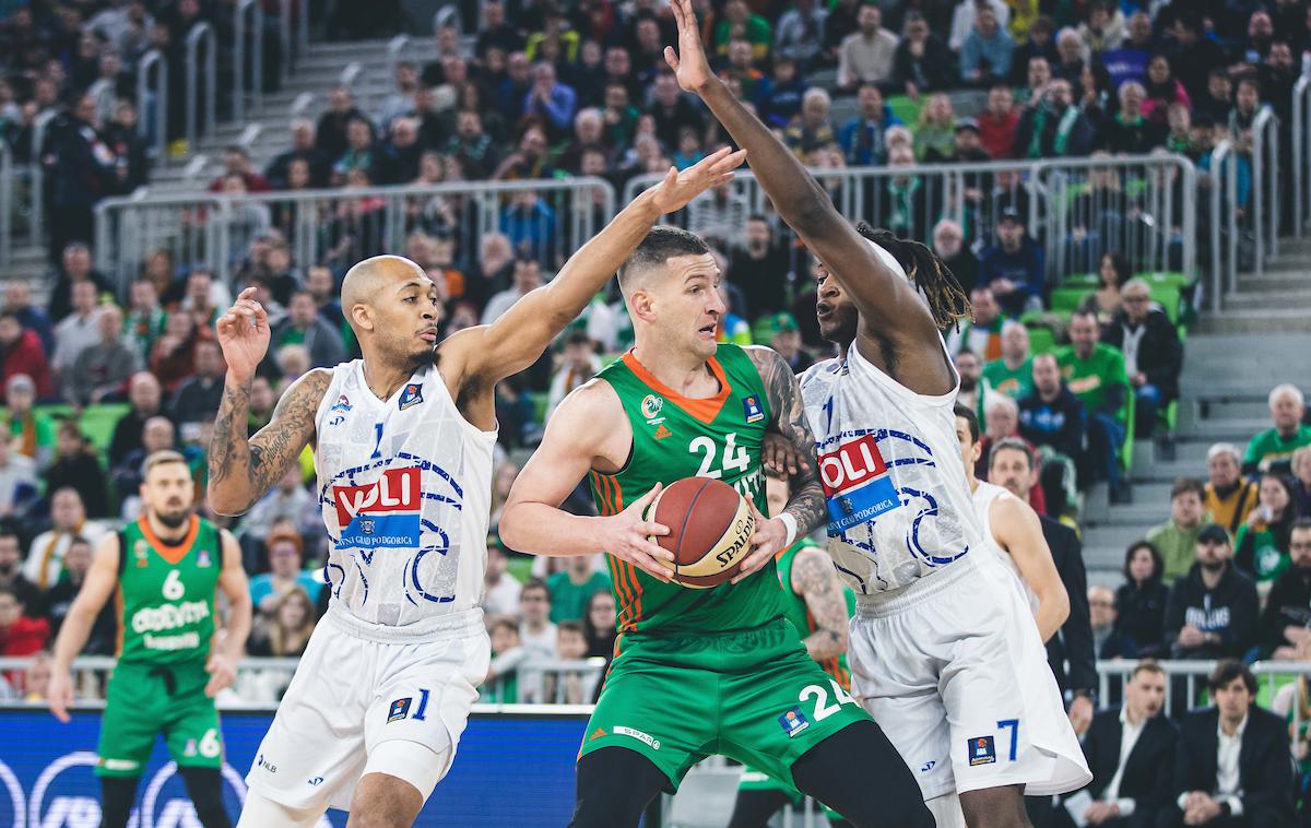 Cedevita Olimpija Budućnost Alen Omić | Cedevita Olimpija je morala priznati premoč Budućnosti. | Foto Grega Valančič/Sportida