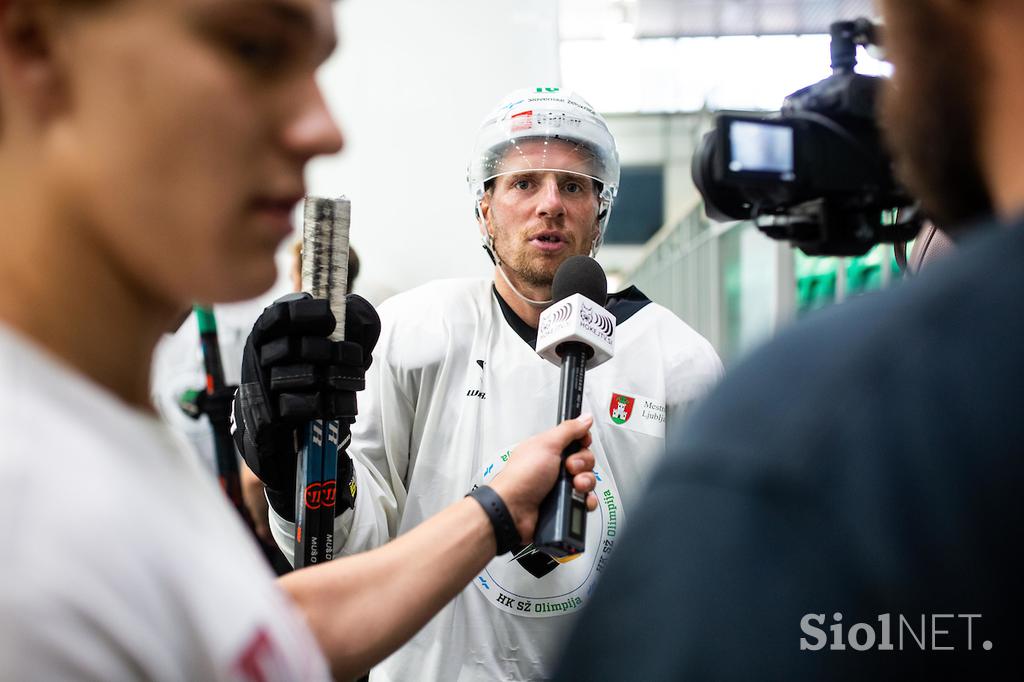 HK SŽ Olimpija trening