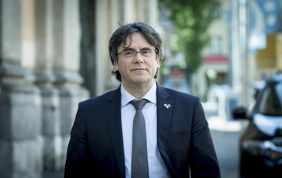 Carles Puigdemont | Puigdemontu v Španiji grozi aretacija zaradi njegove vloge pri spodletelem poskusu odcepitve Katalonije leta 2017. Po tem je katalonski voditelj pobegnil v tujino in več let živel v Belgiji. | Foto Ana Kovač