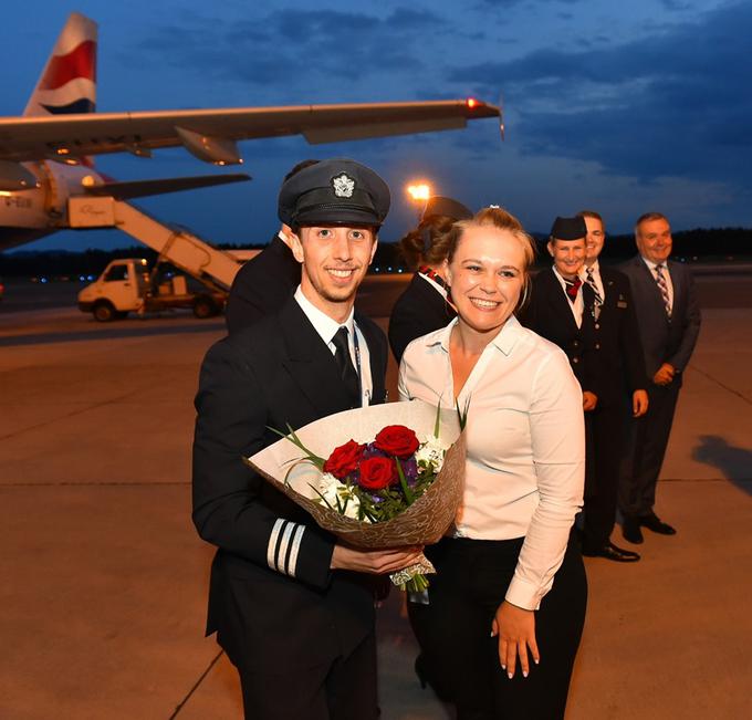 Valentino Bartol British Airways | Foto: Peter Irman/Ljubljana Airport