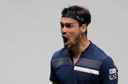 Fognini po treh tednih ni več okužen