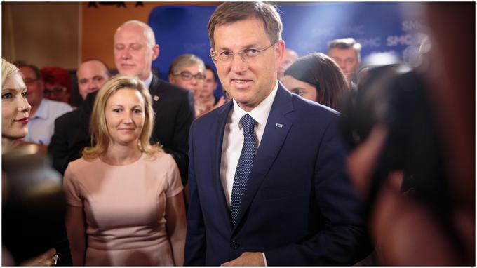 Miro Cerar (ob njem partnerica Mojca Stropnik) naj bi se zanimal za položaj komisarja. | Foto: Mediaspeed