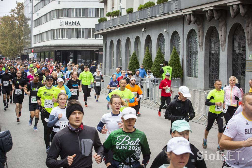 Maraton Ljubljana 2021. Poiščite se!