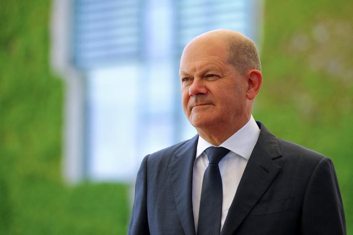 Olaf Scholz | Sholz je danes zagovarjal svojo odločitev, ki je pripeljala do razpada vladne koalicije.  | Foto Reuters