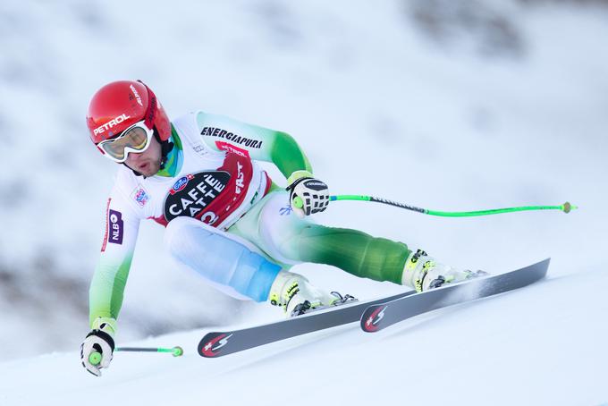 Martin Čater bo visoko meril predvsem v superveleslalomu. | Foto: Sportida