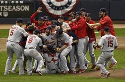 V finalu lige MLB St. Louis Cardinals in Texas Rangers