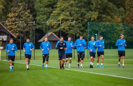 Slovenska nogometna reprezentanca Trening