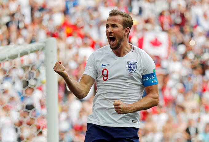 Harry Kane je v Rusiji zaigral samo na dveh tekmah, a je s petimi goli najboljši strelec prvenstva. | Foto: Reuters