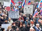 protest, upokojenci, Ljubljana