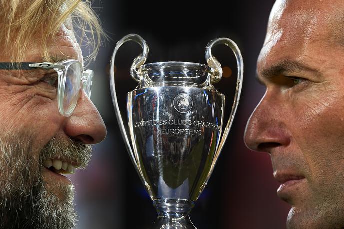 Zinedine Zidane, Jürgen Klopp | Foto Getty Images