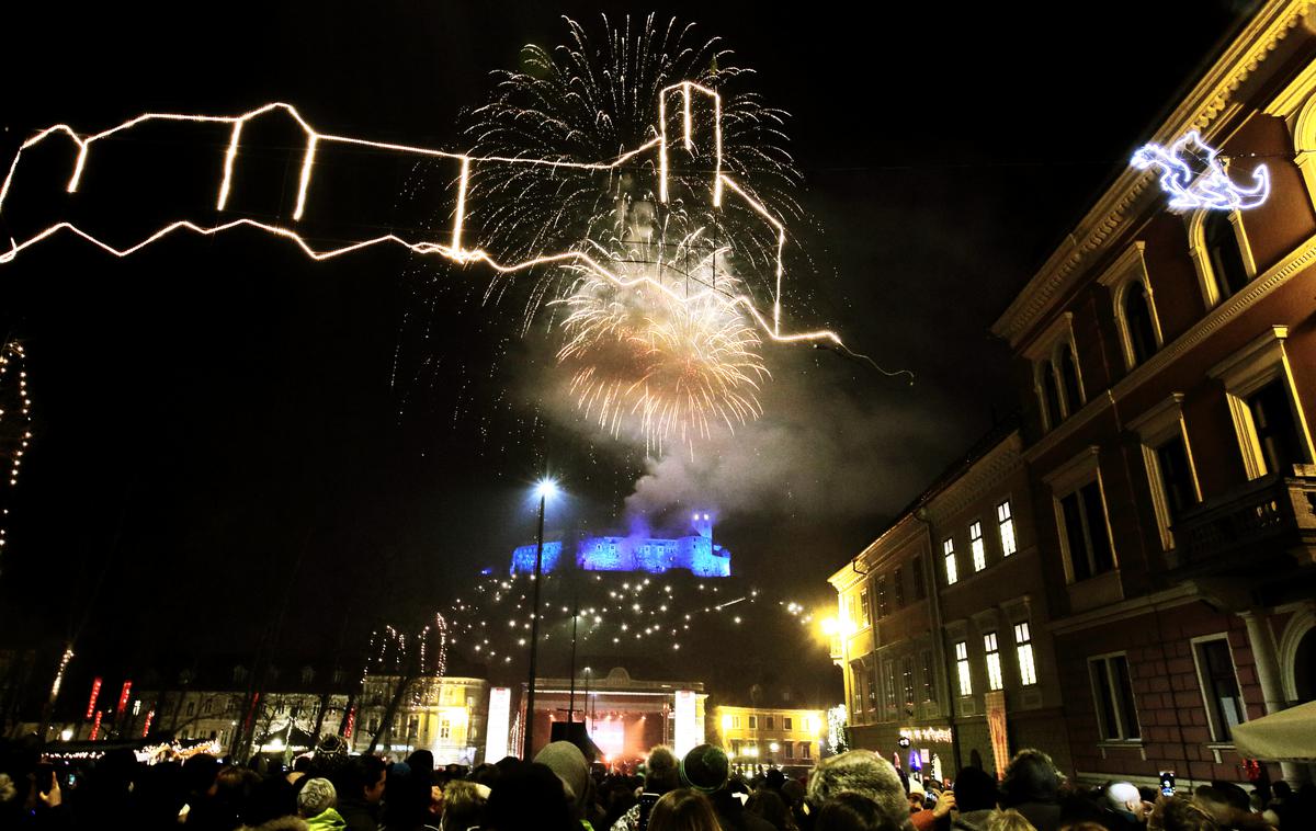 Ljubljana silvestrovanje | Foto STA