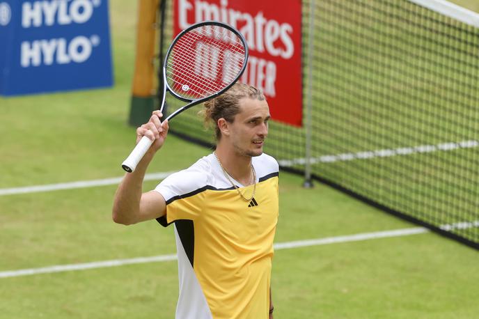 Alexander Zverev | Alexander Zverev je izgubil v polfinalu Halleja. | Foto Guliverimage