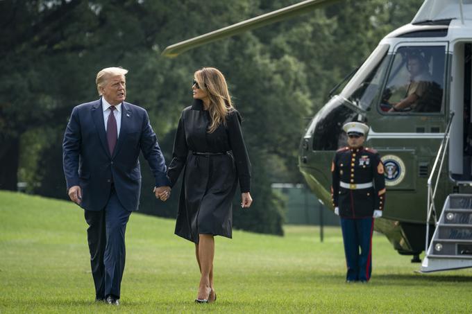 Z novim koronavirusom je okužena tudi Melania Trump. | Foto: Getty Images