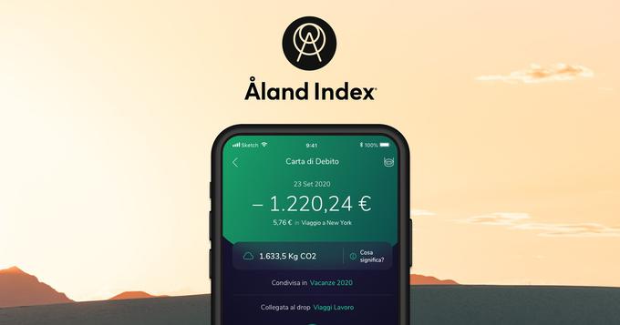 Ålandski indeks opredeljuje ogljični vtis, ki ga ustvarja vzorec porabe denarja. | Foto: Doconomy