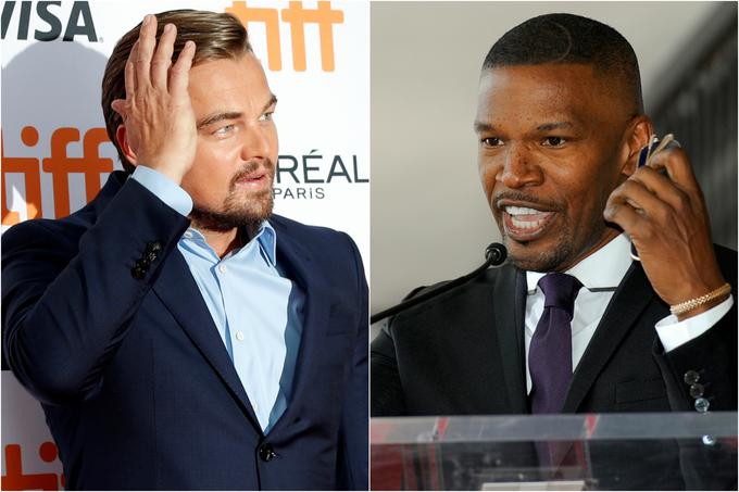 Leonardo DiCaprio je eden od producentov filma, ki ga bodo snemali v Dubrovniku, Jamie Foxx pa eden od glavnih igralcev. | Foto: Reuters