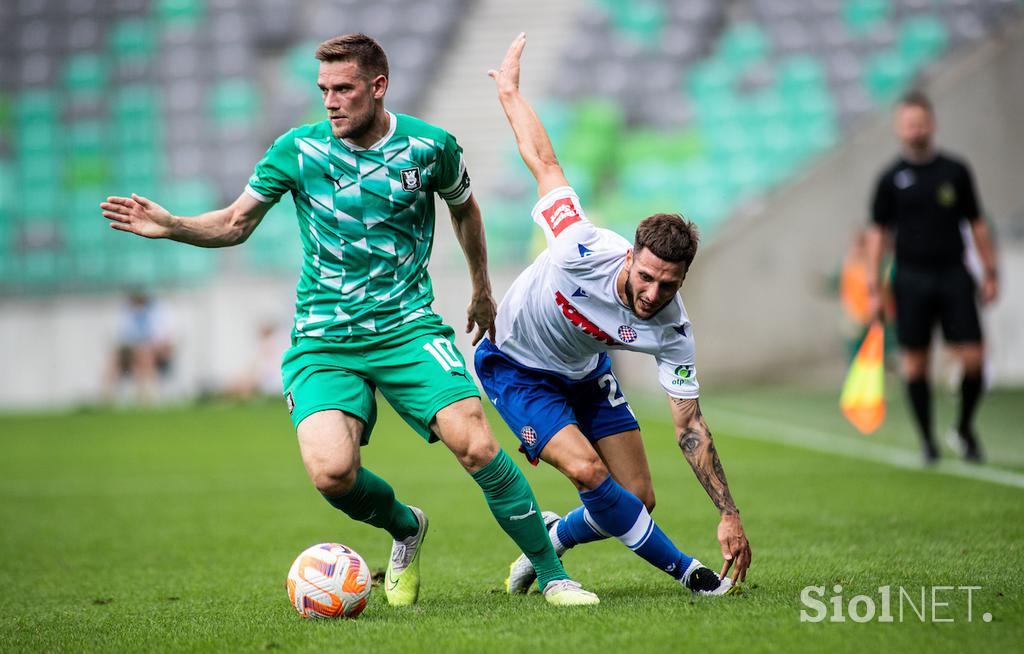 NK Olimpija : Hajduk Split