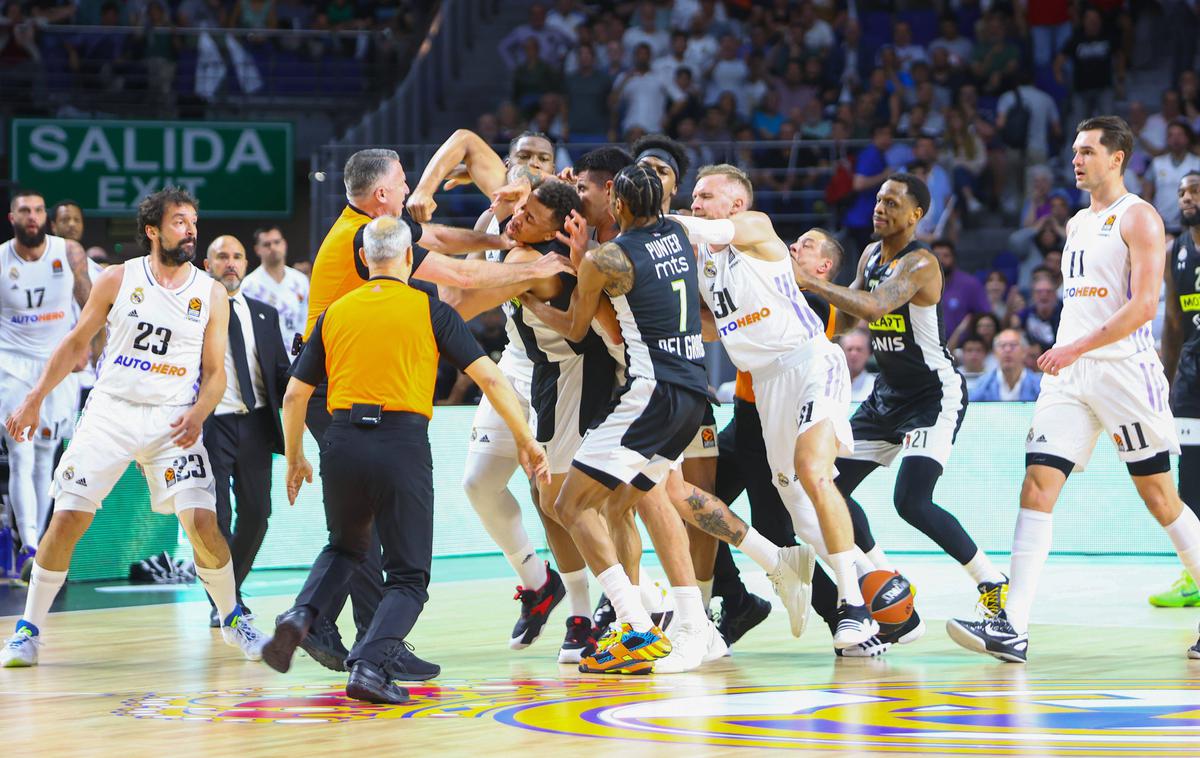 pretep Real Madrid Partizan | V četrtek se je v Madridu močno iskrilo. | Foto Guliver Image