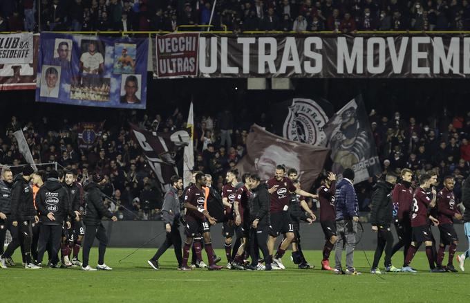 Salernitana | Foto: Reuters