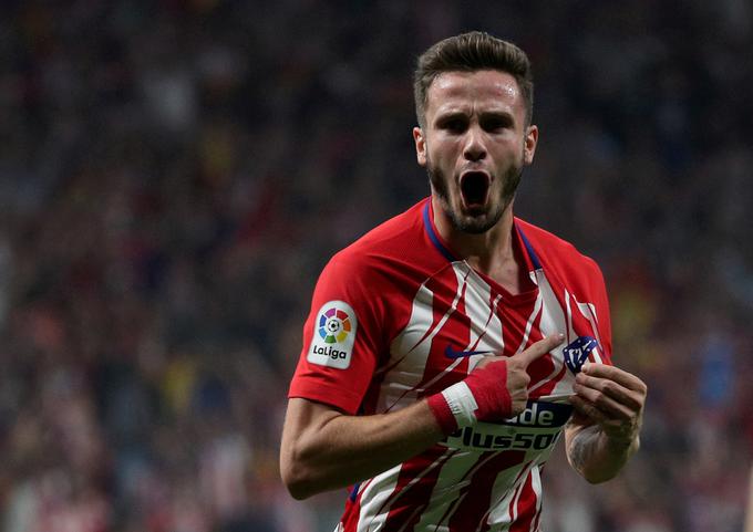 Saul Niguez je sredi prvega polčasa spravil na noge navijače Atletica. | Foto: Reuters