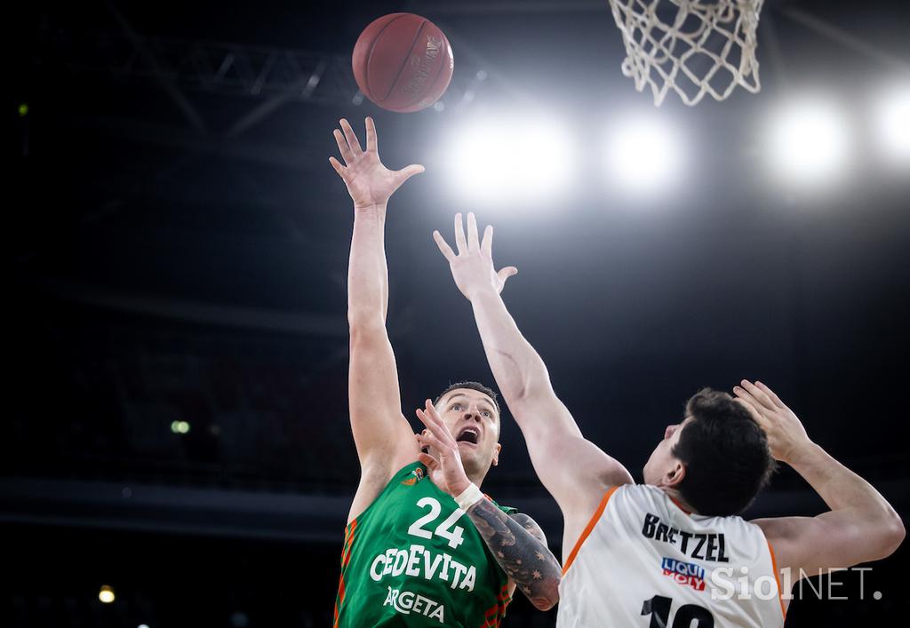 EuroCup: Cedevita Olimpija - Ulm