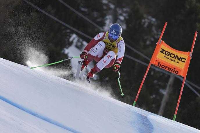 Bormio Marco Schwarz | Marco Schwarz je moral na operacijo medvretenčne ploščice. | Foto Guliverimage