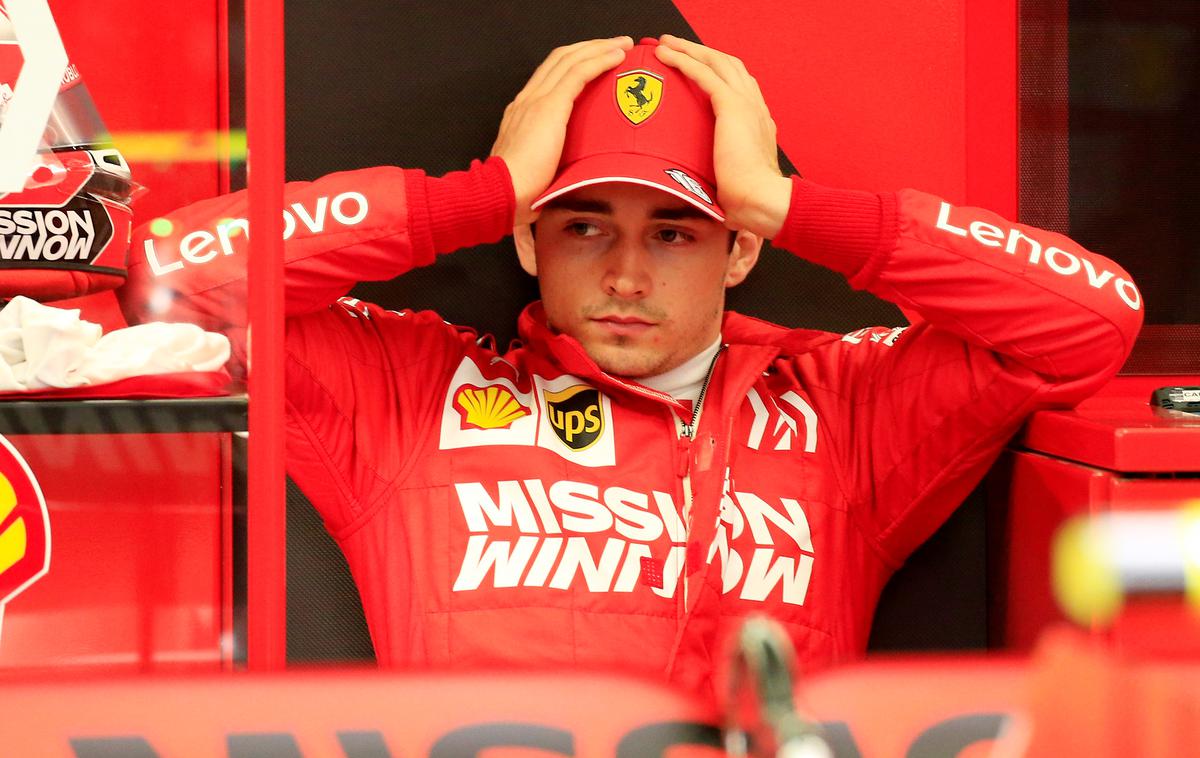 Charles Leclerc Ferrari | Monačan Charles Leclerc si je prvič v karieri v formuli ena priboril najboljši štartni položaj. | Foto Reuters