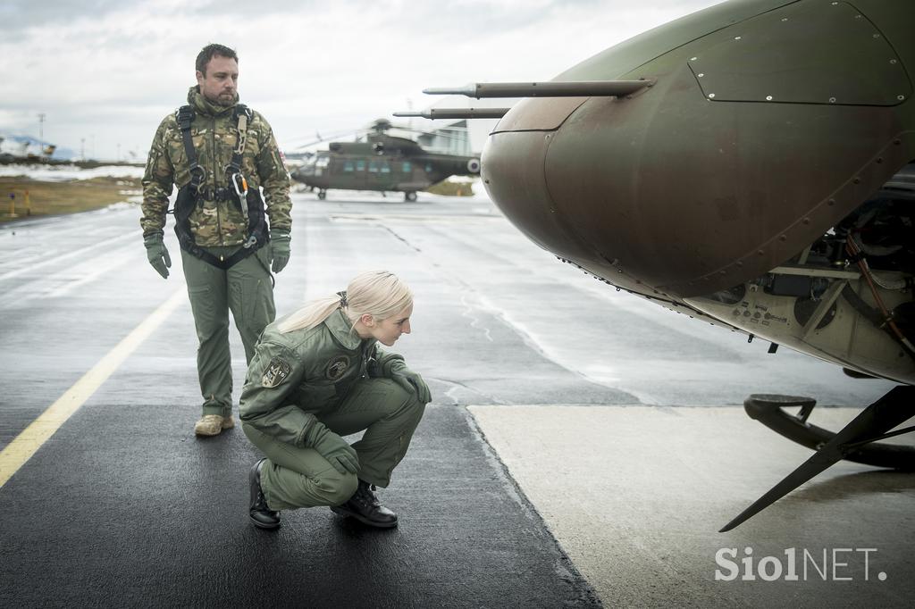 Romana Begović vojaška pilotka