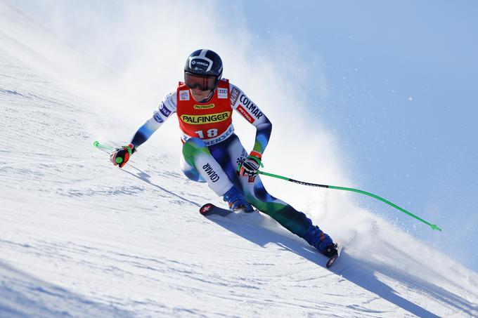 Ilka Štuhec je v cilj prišla z dobro sekundo in pol zaostanka za Laro Gut-Behrami. | Foto: Guliverimage/Vladimir Fedorenko