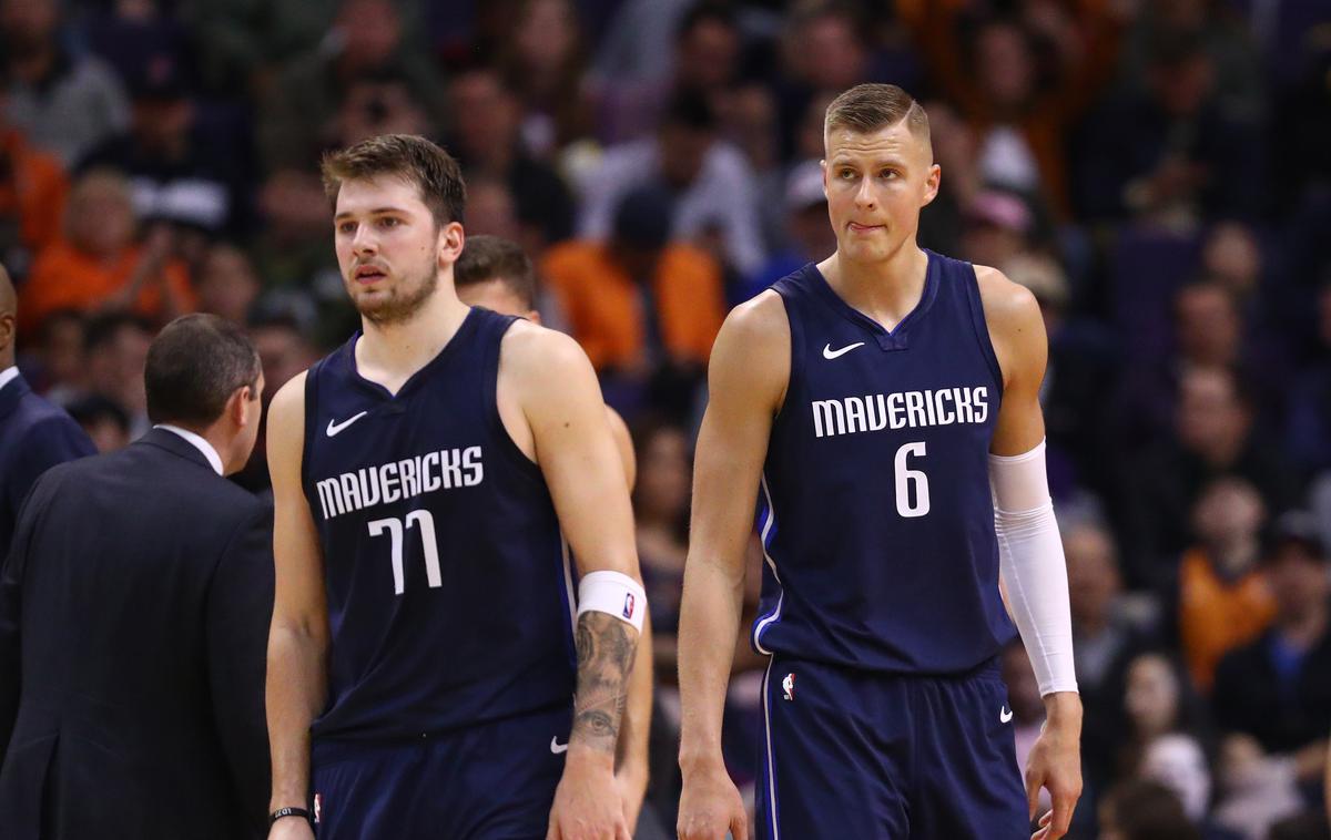 Luka Dončić Kristaps Porzingis | Začetek sezone brez evropskega tandema v Teksasu | Foto Reuters