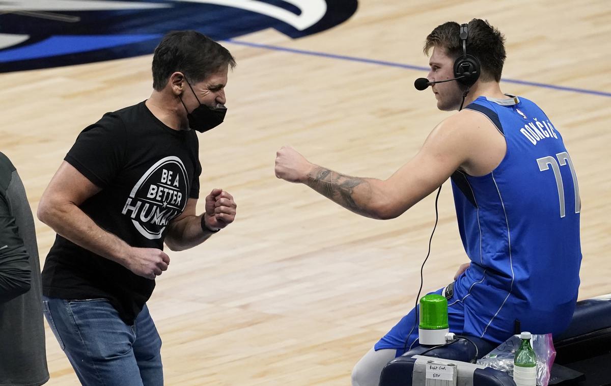 Mark Cuban Luka Dončić | Foto Guliverimage