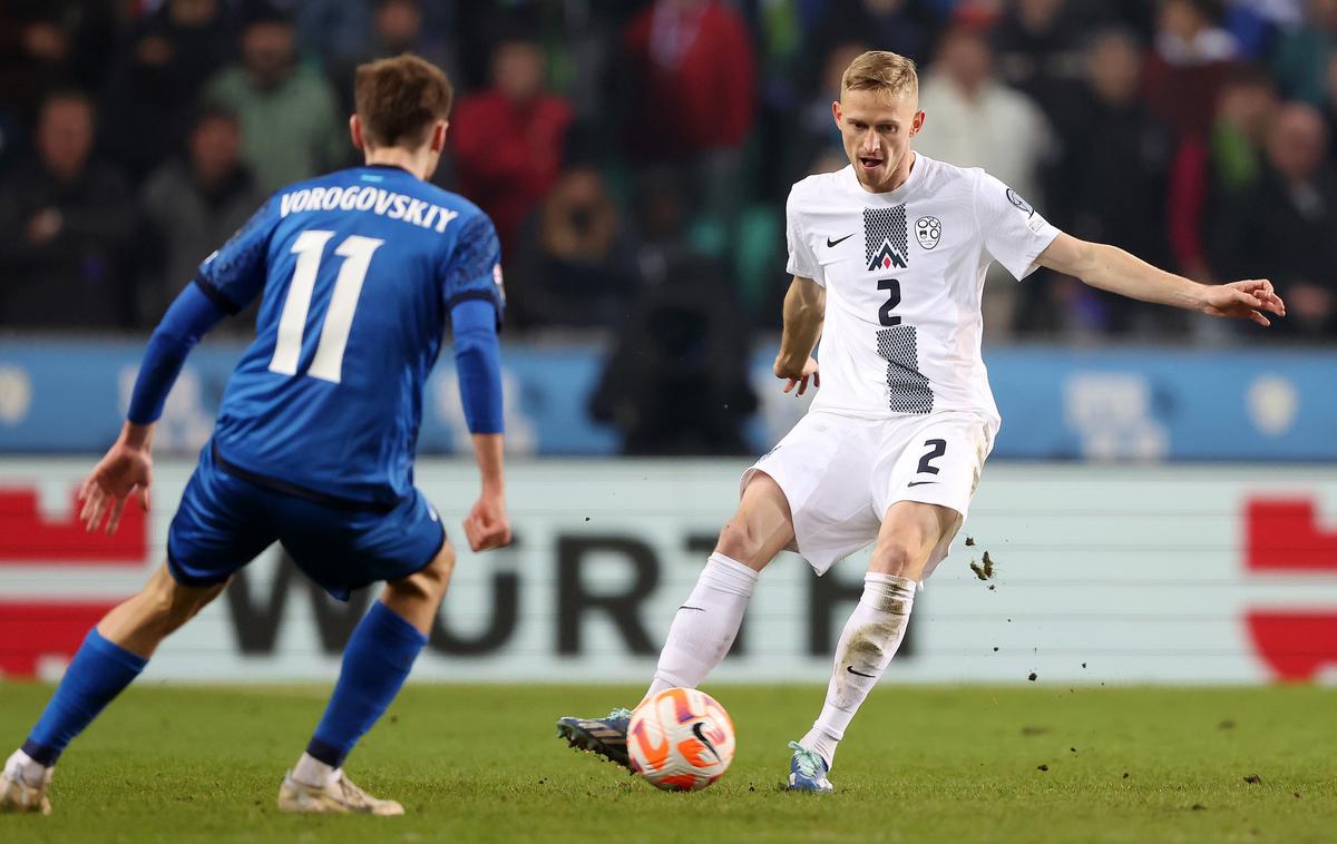 Žan Karničnik Slovenija Kazahstan | Žan Karničnik v intervjuju o reprezentanci, Euru 2024, Celju, Ludogorcu in še čem. | Foto www.alesfevzer.com