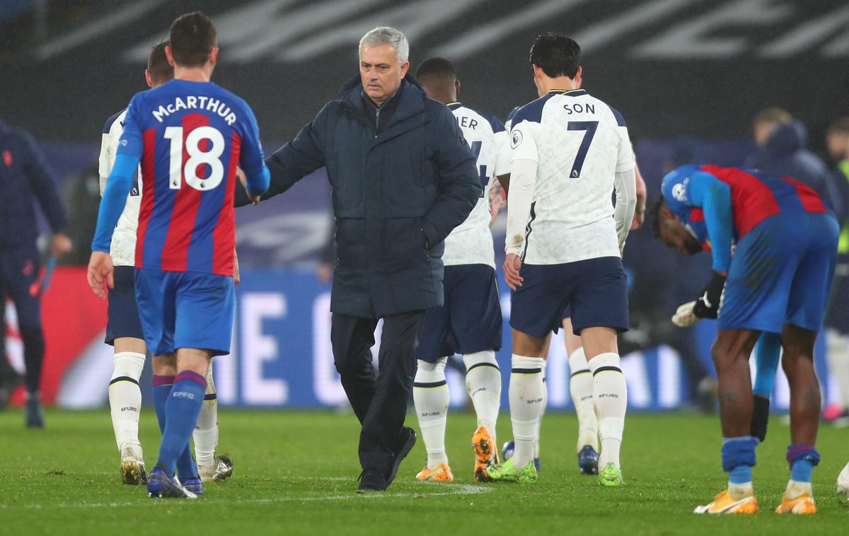 Jose Mourinho | Joseja Mourinha s Tottenhamom čaka pot na Madžarsko. | Foto Reuters