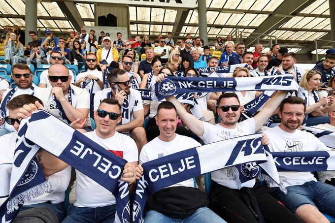 Navijači Celja bodo lahko prihodnji teden navijali za svoje ljubljence v knežjem mestu. | Foto: www.alesfevzer.com