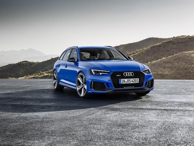 Novi Audi RS4 ima vgrajen 2,9-litrski prisilno polnjeni šestvaljni agregat z 331 kilovati in 600 Nm navora. | Foto: Audi