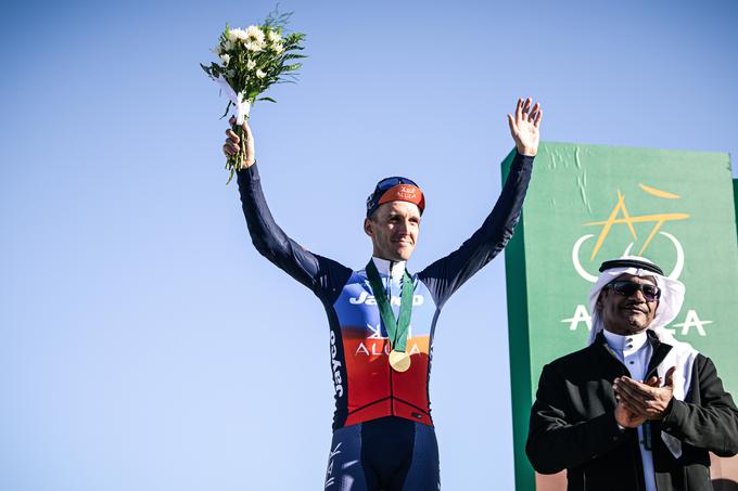 Simon Yates, Dirka po Savdski Arabiji 2024 | Foto: AlUla Tour/Charly Lopez