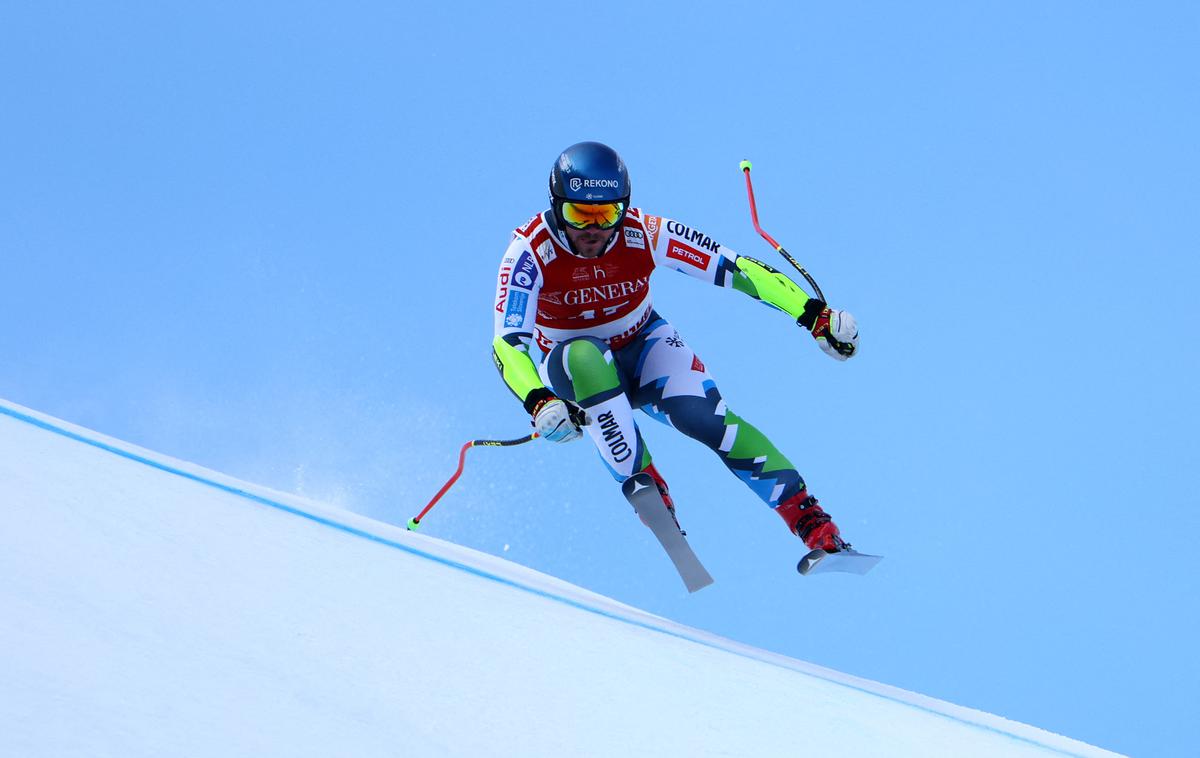 Kitzbüchel Miha Hrobat | Miha Hrobat je navdušil na petkovem superveleslalomu. | Foto Reuters