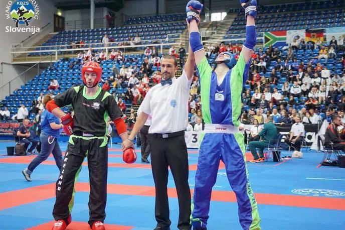 Zmaga Zajca nad McDerrmotom | Foto Kickboxing zveza Slovenije