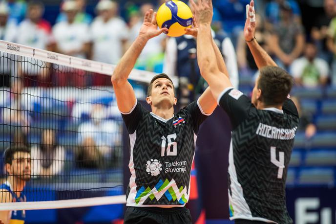 slovenska odbojkarska reprezentanca EP Italija Gregor Ropret Jan Kozamernik | Navijači so v all-star ekipo izglasovali tudi Gregorja Ropreta. | Foto CEV