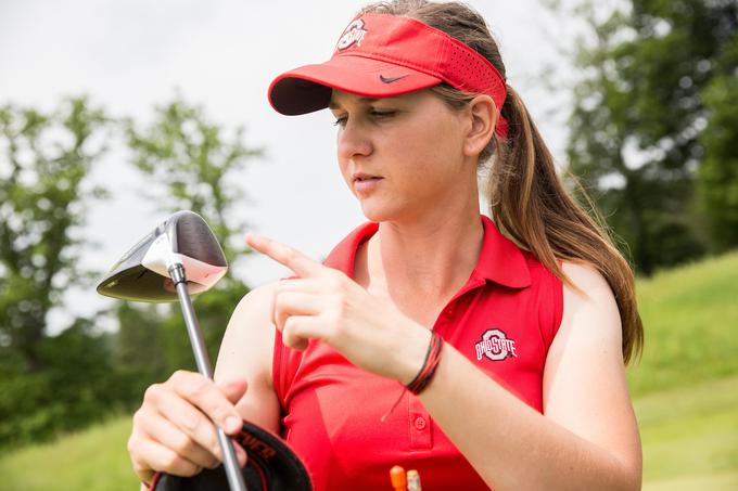 Katja Pogačar je prva Slovenka, ki je nastopila na turnirju Ladies European Tour. | Foto: Vid Ponikvar