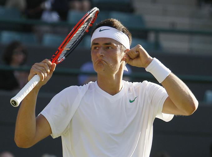 Bernard Tomic je zablestel leta 2011 v Wimbledonu, ko se je prebil do četrtfinala. | Foto: Guliverimage