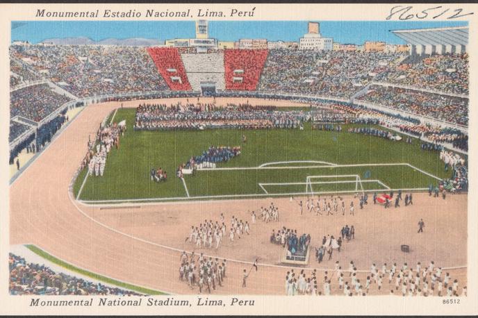 Stadion Lima Peru | Pred šestimi desetletji se je na štadionu Nacional v Limi zgodila tragedija, ki je zahtevala največ življenj na posamezni nogometni tekmi. | Foto Guliverimage