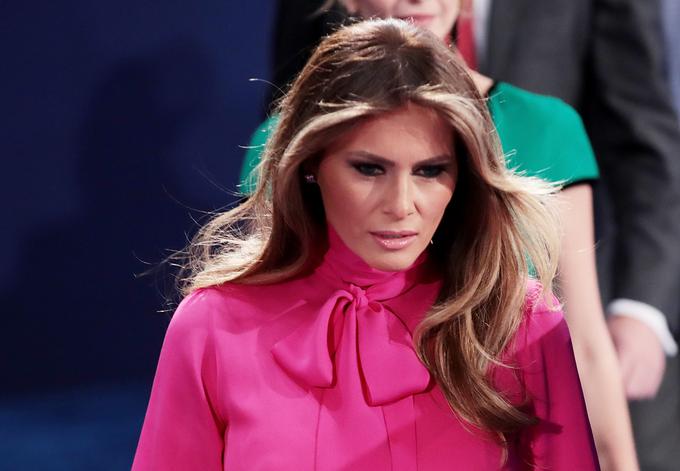 "Američani Melanio Trump spoštujejo, ker zna govoriti tri jezike." | Foto: Getty Images